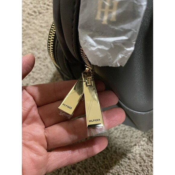 NWT Tommy Hilfiger backpack Medium brown green color MSRP 138 main image 5